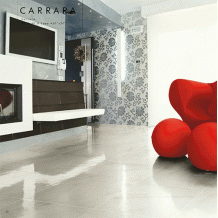 Carrara Bianco:Γυαλιστερά 60,8x60,8cm
